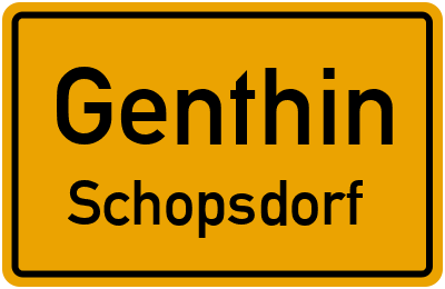 Straßenverzeichnis Genthin Schopsdorf