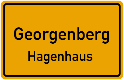 Straßenverzeichnis Georgenberg Hagenhaus