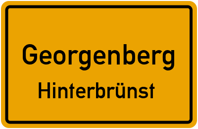 Straßenverzeichnis Georgenberg Hinterbrünst