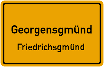 Straßenverzeichnis Georgensgmünd Friedrichsgmünd