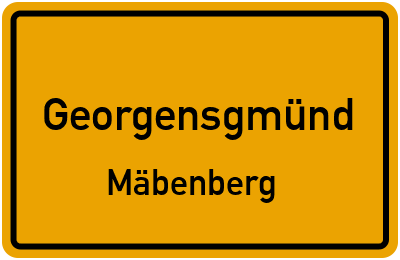 Straßenverzeichnis Georgensgmünd Mäbenberg