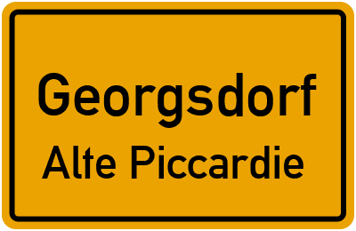 Straßenverzeichnis Georgsdorf Alte Piccardie