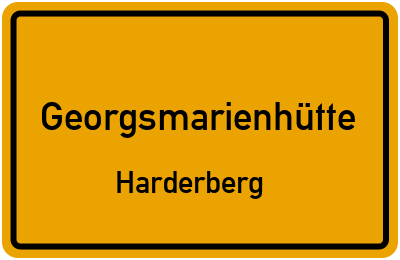 Straßenverzeichnis Georgsmarienhütte Harderberg