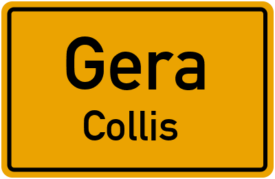 Straßenverzeichnis Gera Collis