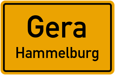 Straßenverzeichnis Gera Hammelburg