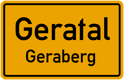 Straßenverzeichnis Geratal Geraberg