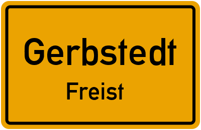 Straßenverzeichnis Gerbstedt Freist