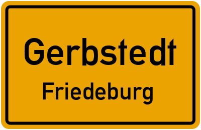 Straßenverzeichnis Gerbstedt Friedeburg