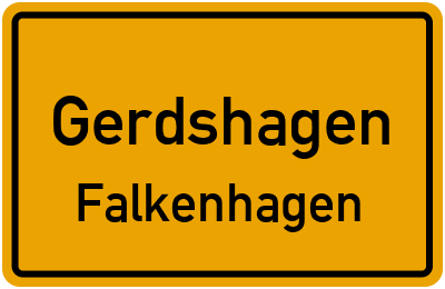 Straßenverzeichnis Gerdshagen Falkenhagen