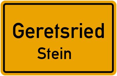 Straßenverzeichnis Geretsried Stein