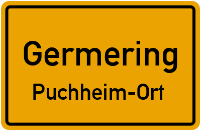 Straßenverzeichnis Germering Puchheim-Ort