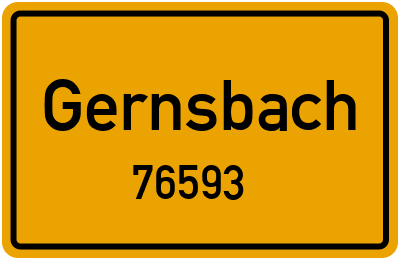 76593 Gernsbach
