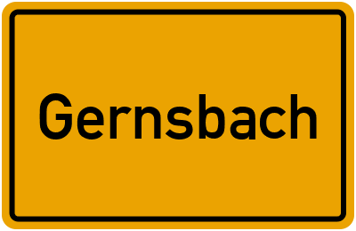 Gernsbach in Baden-Württemberg