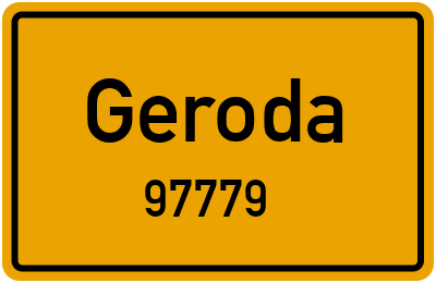 97779 Geroda