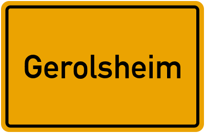 Gerolsheim in Rheinland-Pfalz
