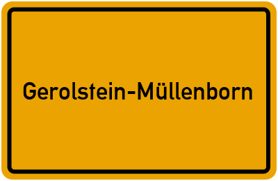 Branchenbuch Gerolstein-Müllenborn, Rheinland-Pfalz