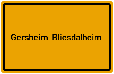 Branchenbuch Gersheim-Bliesdalheim, Saarland
