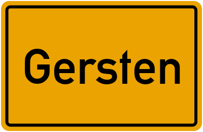 Gersten in Niedersachsen