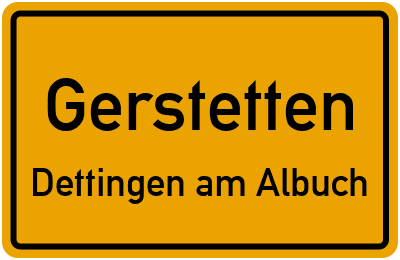 Straßenverzeichnis Gerstetten Dettingen am Albuch