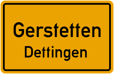 Straßenverzeichnis Gerstetten Dettingen