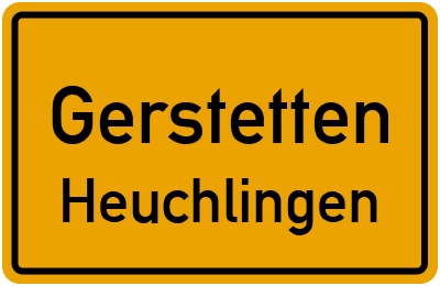 Straßenverzeichnis Gerstetten Heuchlingen