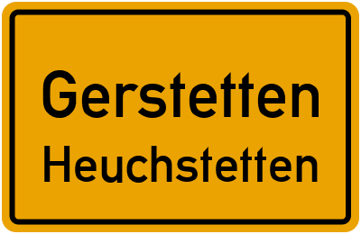 Straßenverzeichnis Gerstetten Heuchstetten