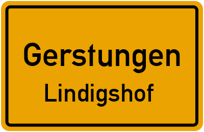 Straßenverzeichnis Gerstungen Lindigshof