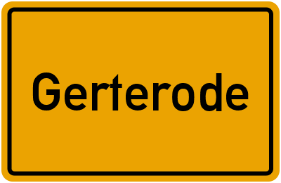 Gerterode in Thüringen