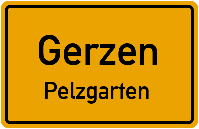 Straßenverzeichnis Gerzen Pelzgarten