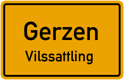 Straßenverzeichnis Gerzen Vilssattling