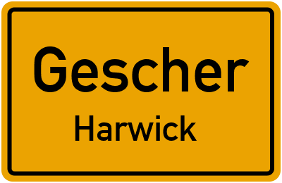 Straßenverzeichnis Gescher Harwick