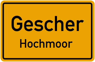 Straßenverzeichnis Gescher Hochmoor