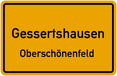 Straßenverzeichnis Gessertshausen Oberschönenfeld