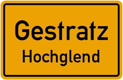 Straßenverzeichnis Gestratz Hochglend