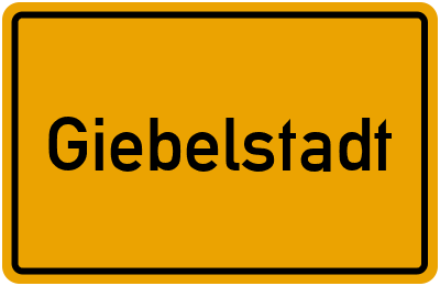 Giebelstadt in Bayern