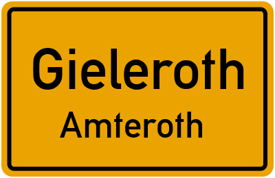 Straßenverzeichnis Gieleroth Amteroth
