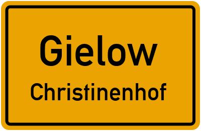 Straßenverzeichnis Gielow Christinenhof