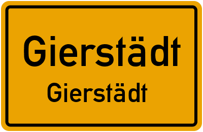 Straßenverzeichnis Gierstädt Gierstädt