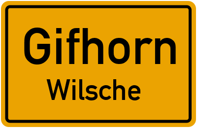 Straßenverzeichnis Gifhorn Wilsche