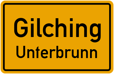 Straßenverzeichnis Gilching Unterbrunn