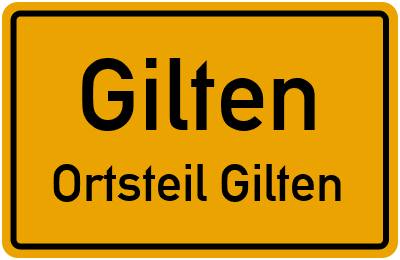 Straßenverzeichnis Gilten Ortsteil Gilten