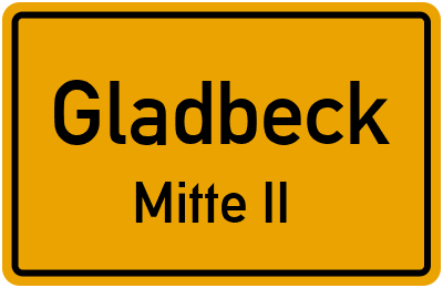 Straßenverzeichnis Gladbeck Mitte II