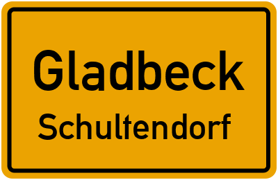 Straßenverzeichnis Gladbeck Schultendorf