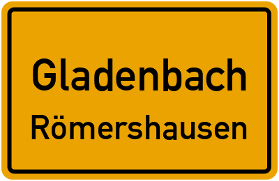 Straßenverzeichnis Gladenbach Römershausen