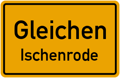Straßenverzeichnis Gleichen Ischenrode
