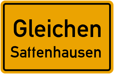 Straßenverzeichnis Gleichen Sattenhausen