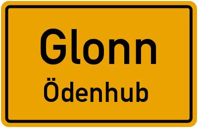 Straßenverzeichnis Glonn Ödenhub