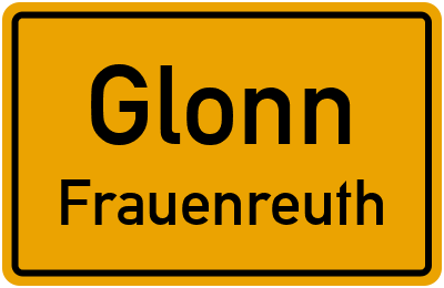 Straßenverzeichnis Glonn Frauenreuth