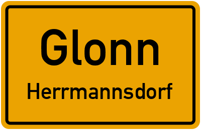 Straßenverzeichnis Glonn Herrmannsdorf