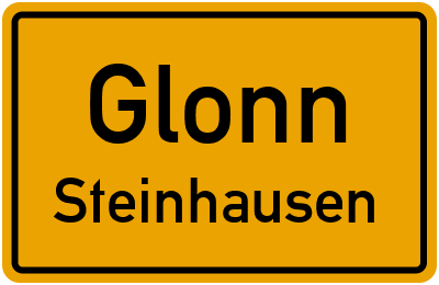 Straßenverzeichnis Glonn Steinhausen